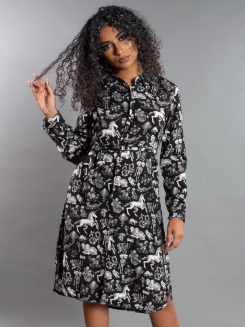 Pretty Snake The Freak of Nature Shirt Dress